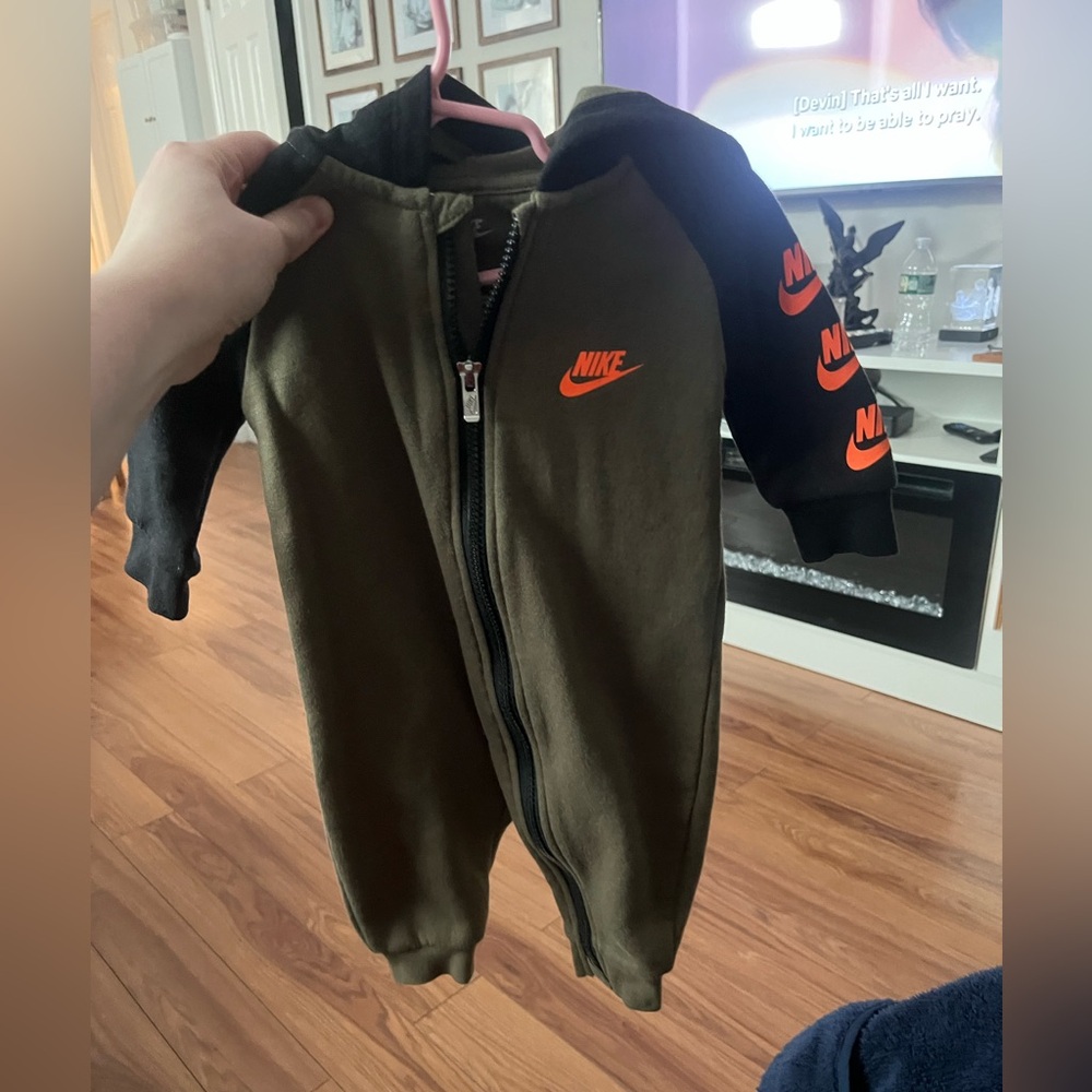 Baby nike one piece.
